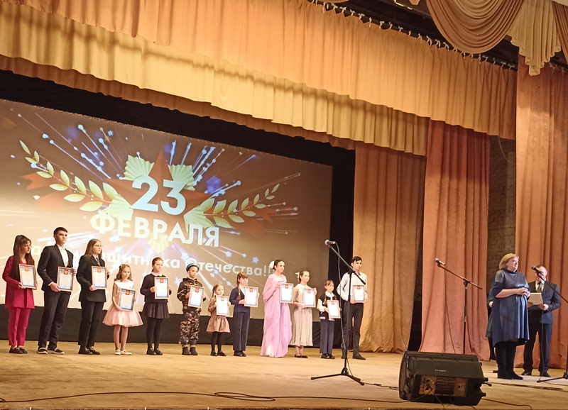 Старомайнский Центр творчества и спорта принял участие в торжественном мероприятии, посвящённом Дню Защитника Отечества.