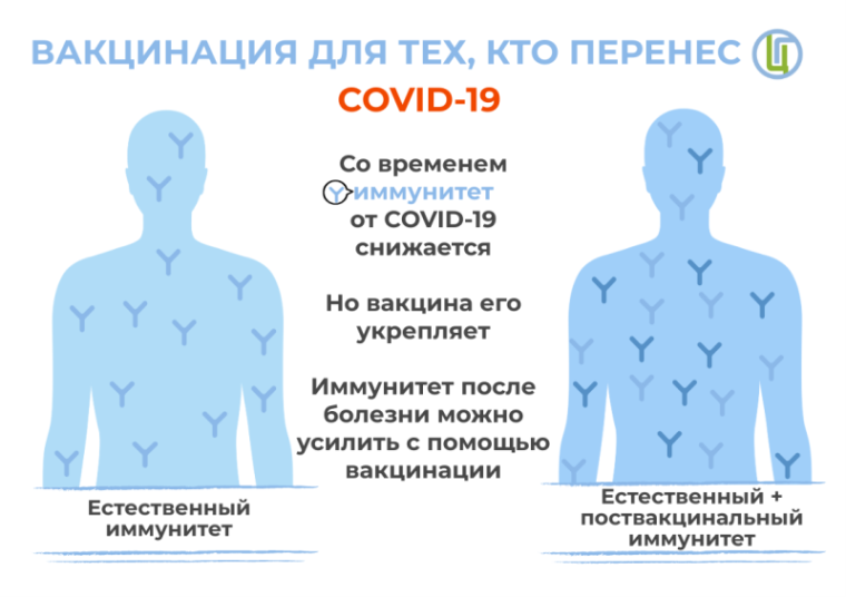 Вакцинация для тех, кто перенес COVID-19.